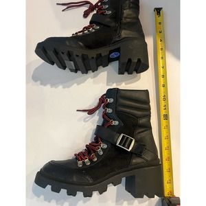 Black Boots with chunky heel